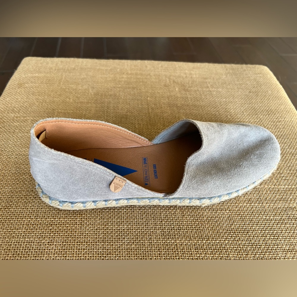 Verbenas Carmen leather -made in Spain- Espadrille
